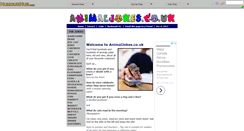 Desktop Screenshot of animaljokes.co.uk